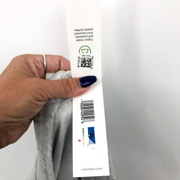 CALVIN KLEIN PERFORMANCE Women's Terry Skirt XL Heather Grey Pull on NWT - Picture 14 of 14